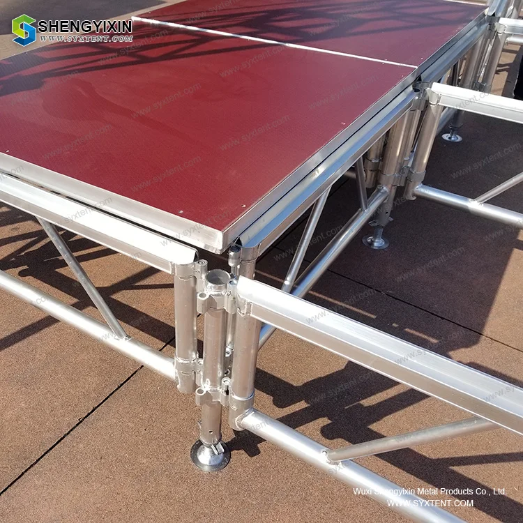 High Quality Chinese Manufacturer Portable Stage Aluminum Stage for Concert