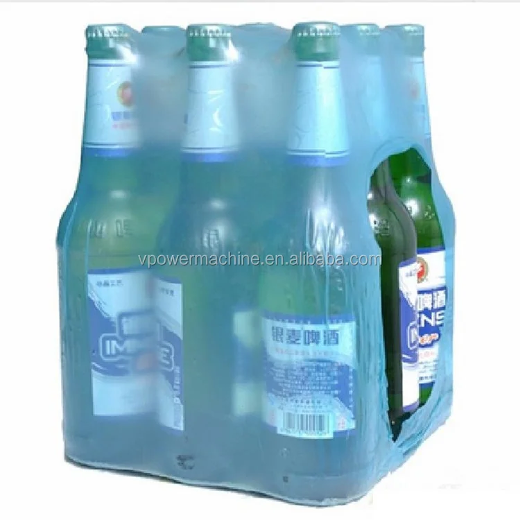 Semi- Automatic water pet bottle film heat tunnel shrink packing wrapping machine