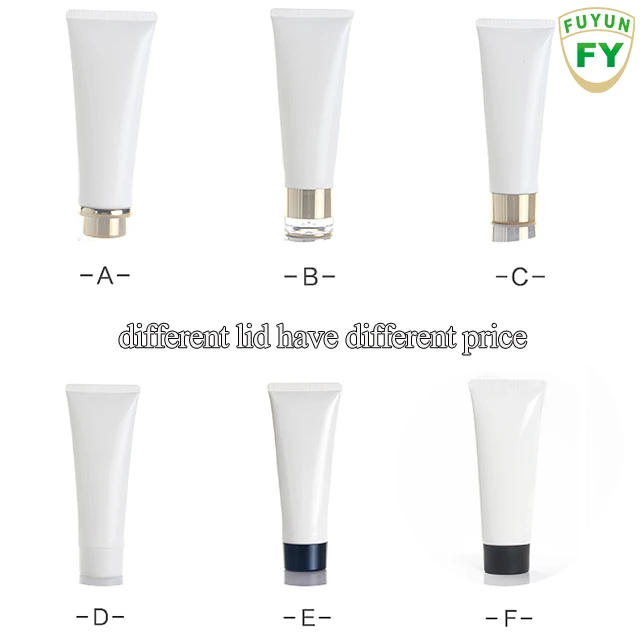 Fuyun, высококачественный тюбик для мытья лица, пустой Мягкий Тюбик для упаковки зубной пасты, пластиковый тюбик для косметики