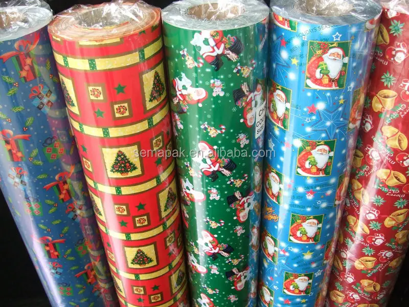 
customized various designs wrapping paper&gift wrapping paper&christmas wrapping paper 