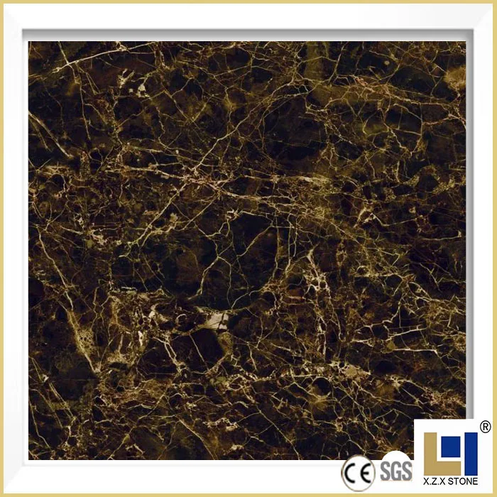Spain Emperador Dark Marble Round Table Top Countertop Tile Slab Price
