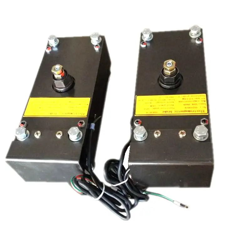 Lift machine brake  elevator gearless machine brakes