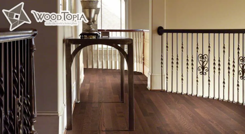 Brushed solid oak engineered laminate oak Wood Parquet Timber Flooring