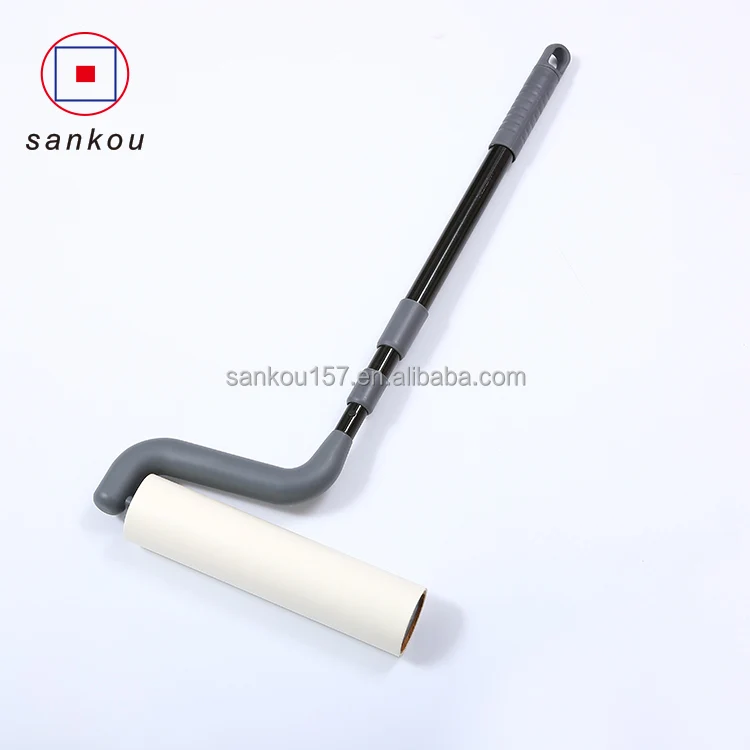 home cleaning promotion with cover floor cleaning tape pet lint roller long handle large lint roller floor cleaning hair