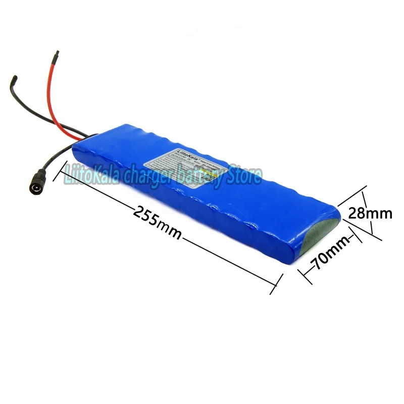Liitokala 24V 4000mAh rechargeable 10A lithium battery discharge 7S2P 18650 29.4V 4ah lithium ion bms scooter battery pack