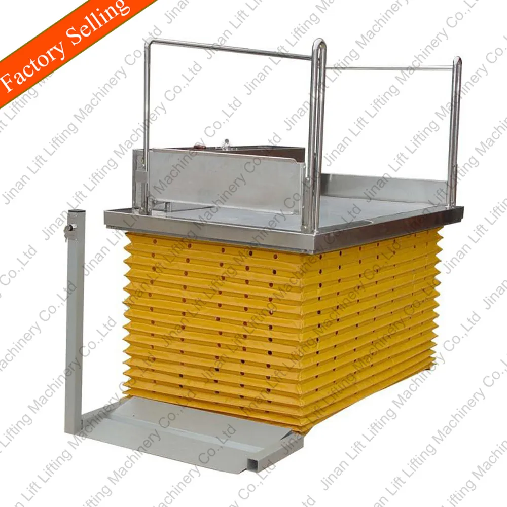 Residential electric hydraulic chair scissor lift platform for wheelchair scissor lift