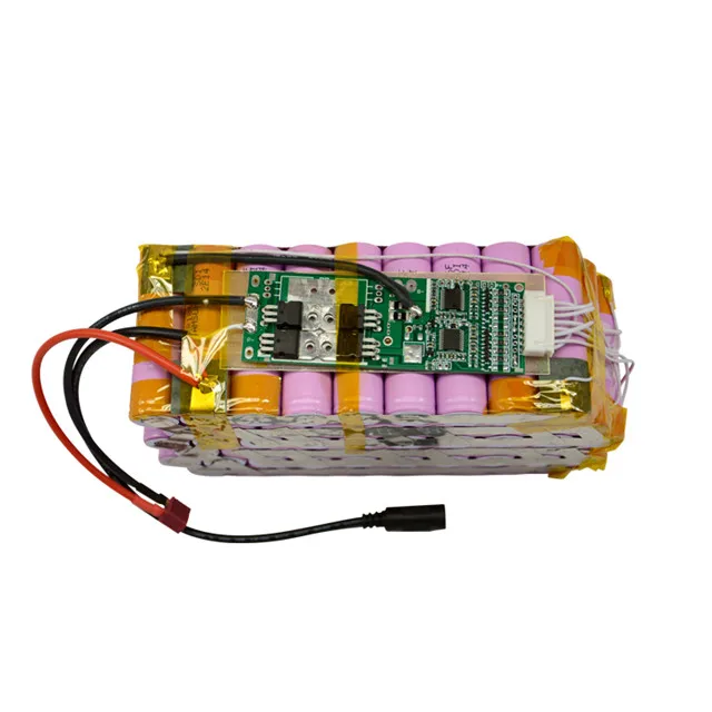 PVC Case 72V 30Ah Lithium ion Battery Pack for Electric Bike Bicycle Scooter used 5.0Ah 26650 cell 50A BMS