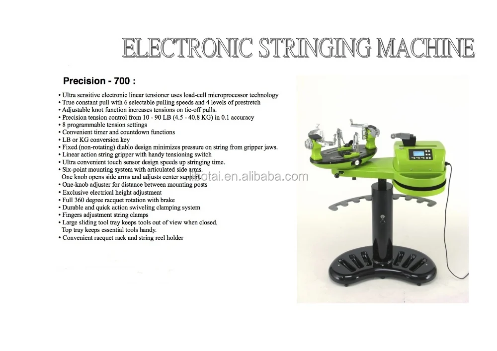 P700 Taiwan professional computer badminton racket tennis string machine