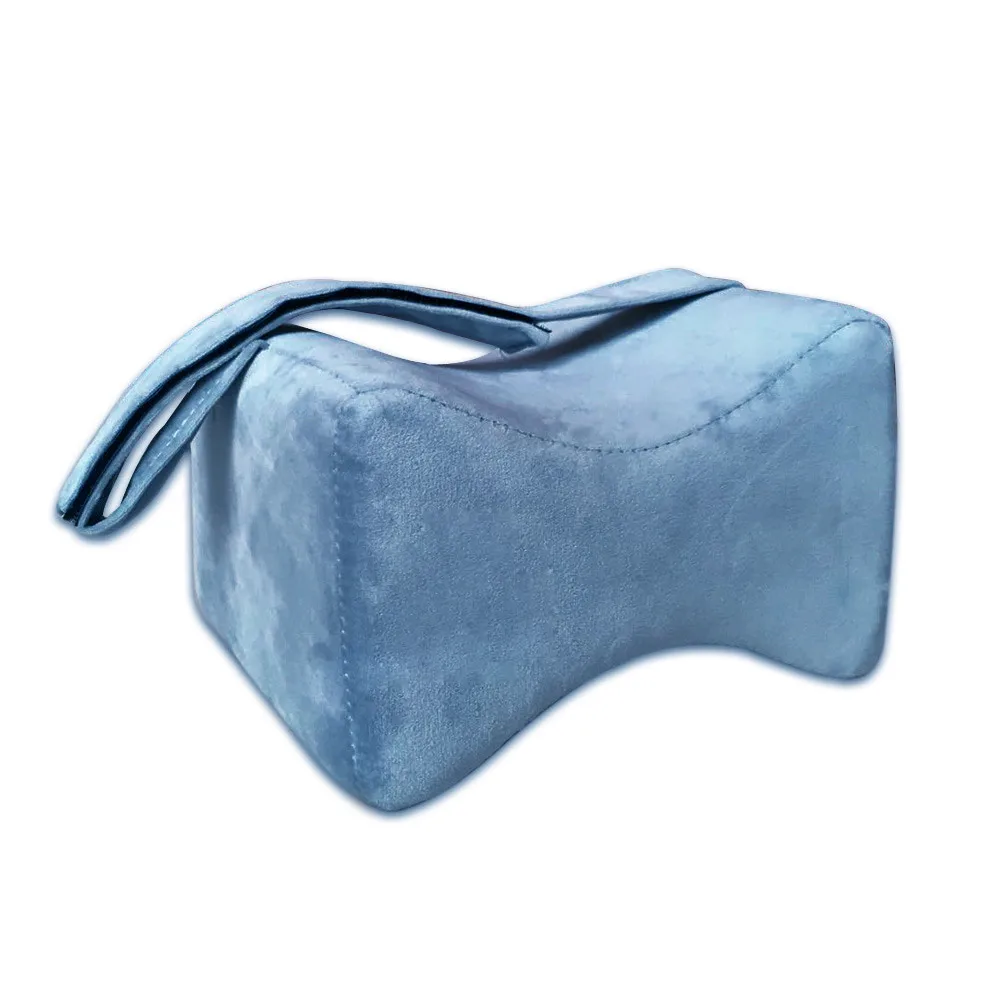 YUNAO Hot selling Soft Fabric Orthopedic Straps Pillow Rest Legs Cushion Knee Support Wedge Leg Pillow