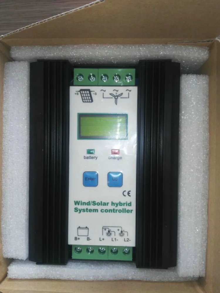 12v 24v hybrid controller 500w solar panel and 400w wind charge controller