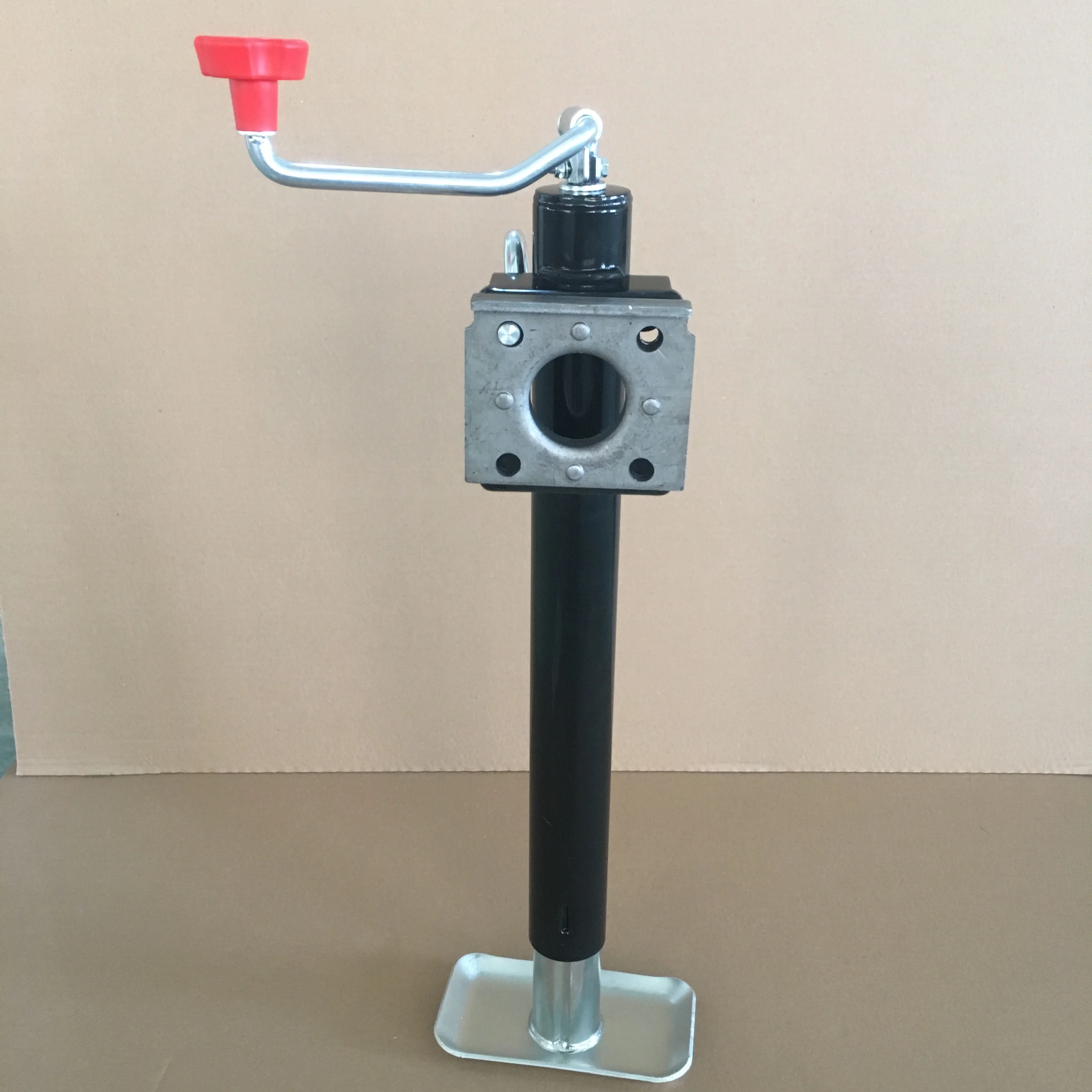 High Quality 2000lbs High-rise Mechanical Screw Jack with Flange