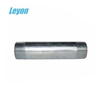 DIN 2982 steel male cast iron pipe fitting gas pipe nipple carbon steel barrel nipple