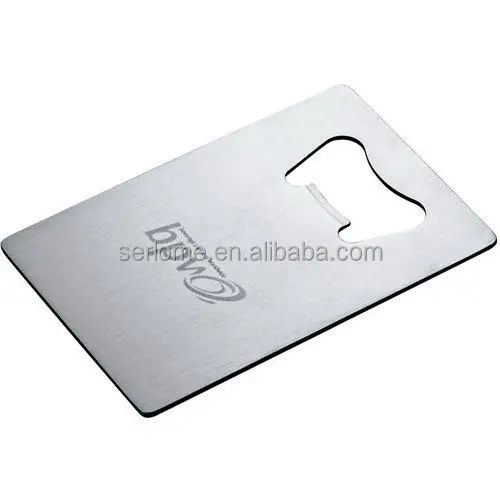 
Stainless Steel Business Card Bottle Opener For Beer 