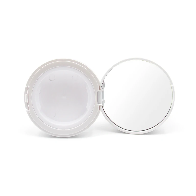 Hydrating Concealer Foundation powder plastic case, new item custom empty cosmetic powder container, makeup packaging with brush