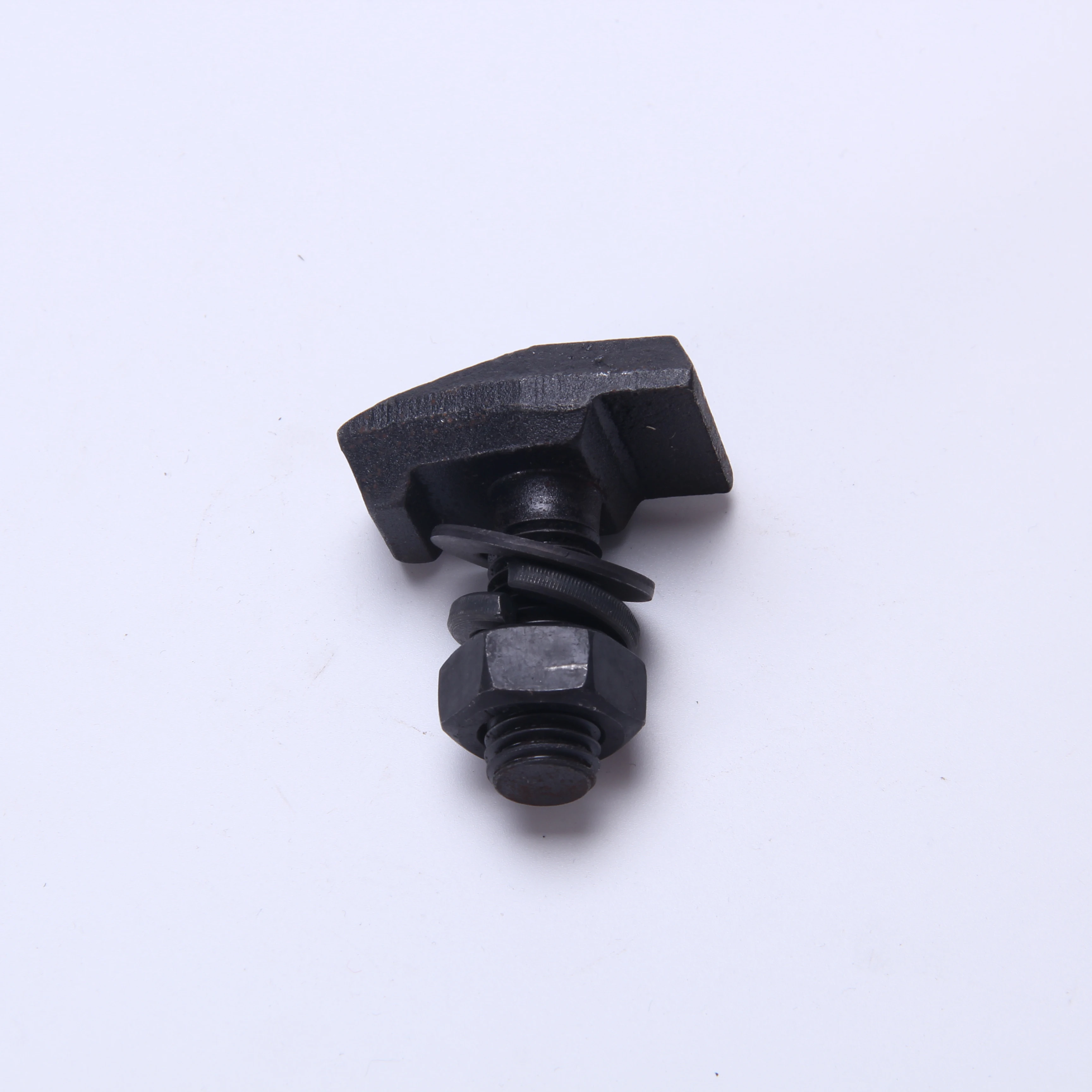 High quality T1 T2 T3 Type Elevator Guide Rail Clips Ard Elevator Part Galvanized Or Black Kone Elevator Parts Bolt nut set