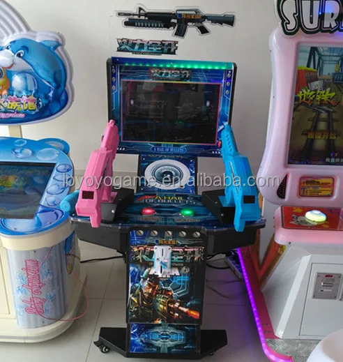 child shooting simulate accessories gun shooting coin operated game machine
