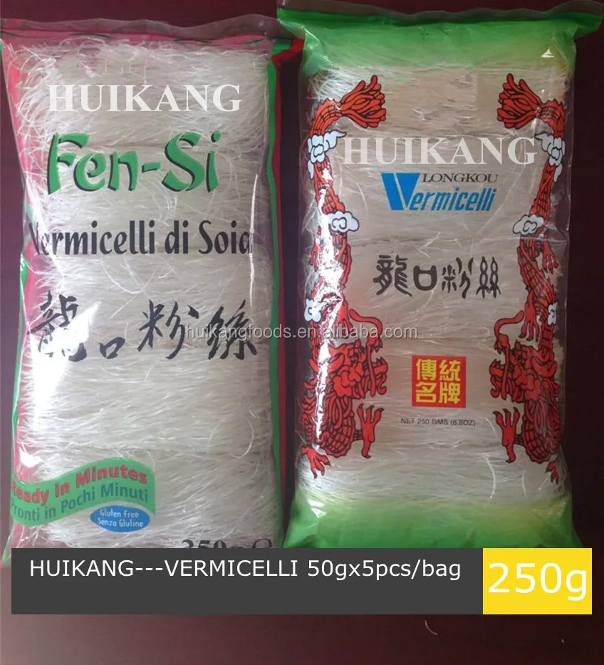 bag packing certificated longkou vermicelli