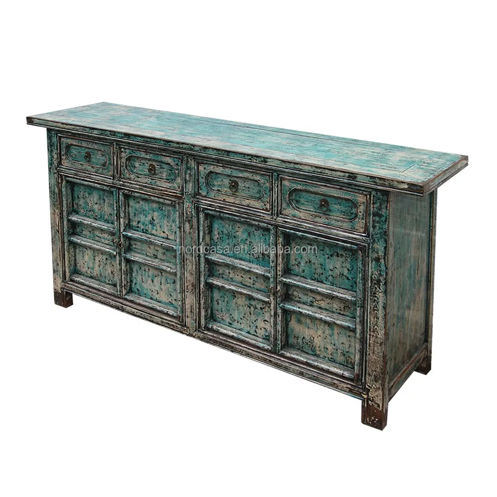 Chinese antique solid wood living room cabinet Beijing