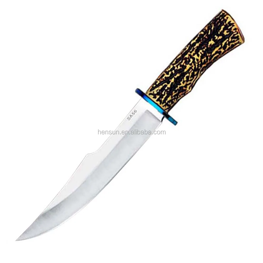 420 stainless steel knife blade plastic bone handle outdoor tactical hunting knife knives