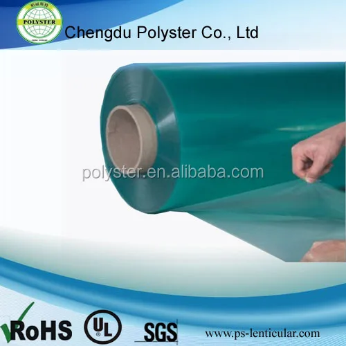 Transparent glossy/glossy 0.25mm polycarbonate film equal to GE/Lexan PC film 8010 overlays graphic