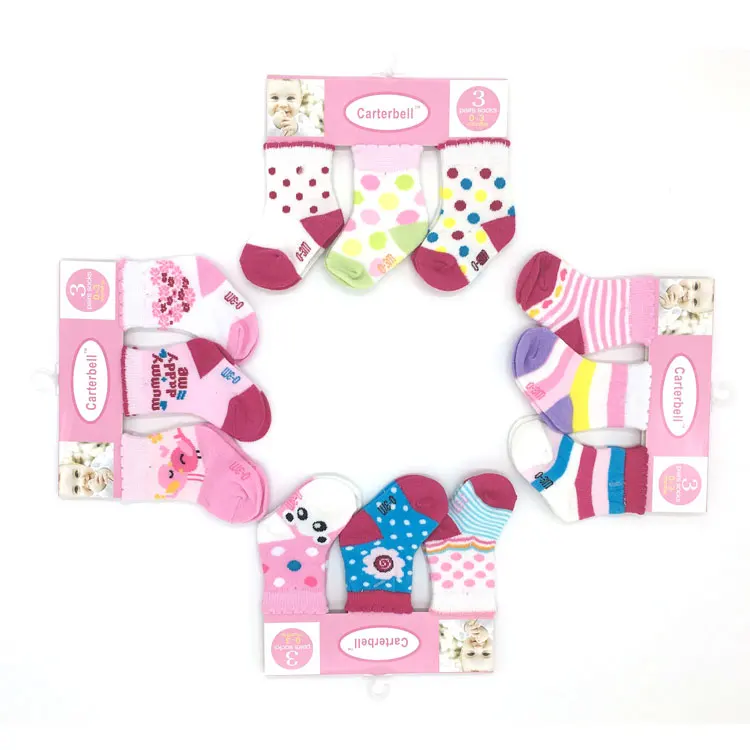 Hot Selling Soft And Colorful Anti Slip Cartoon Tude Baby Socks