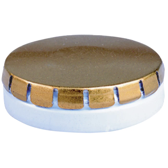 Click clack small round metal tin box for Peppermint sweets and mint