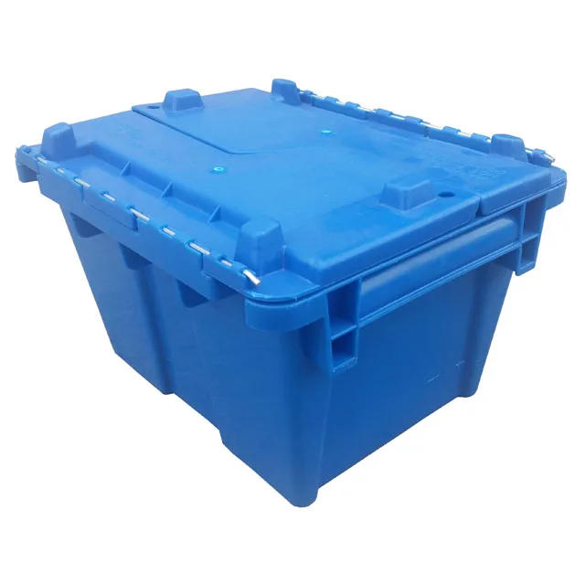300*250*180mm small attached lid Plastic Packaging Boxes container crate