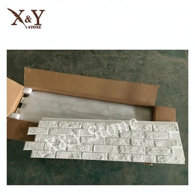 Polyurethane faux panels decorative wall PU faux plastic stone wall panels