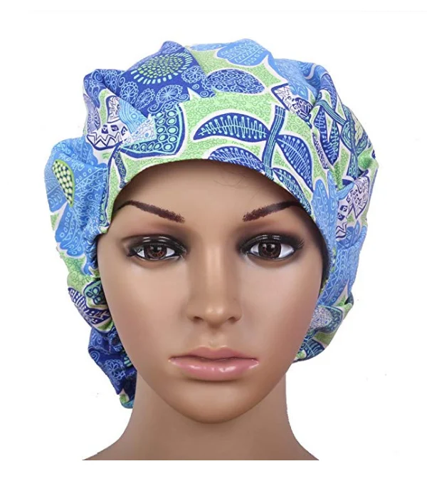 Doctor Classic Scrub Hat Adjustable Sweatband Bouffant hat for Women Ponytail