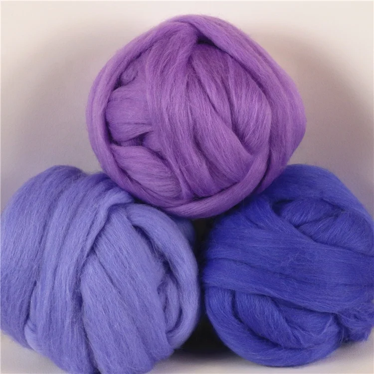 
Free samples 100% Australia merino wool yarn super chunky for hand knitting giant thick blanket 