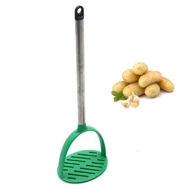Food Grade Plastic Potato Masher Ricer Press with Stainless Steel Handle Dishwasher Safe BPA Free