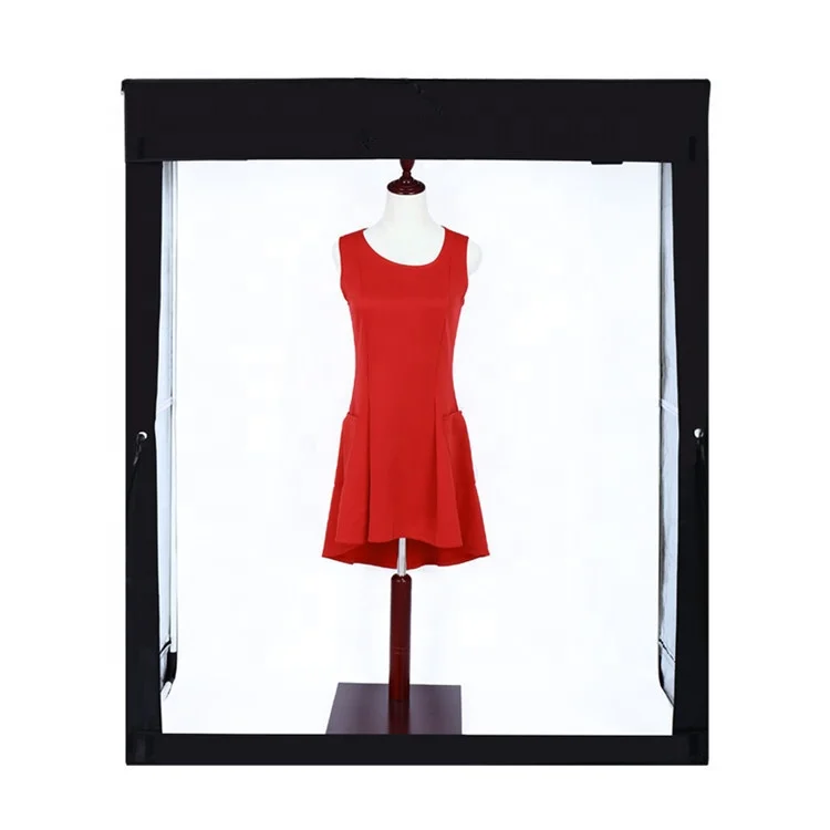 140x50x120cm Photo Studio LED Light Tent Kit Cube LED Photo Video Light Tent Kit Table Top LED Light Kit