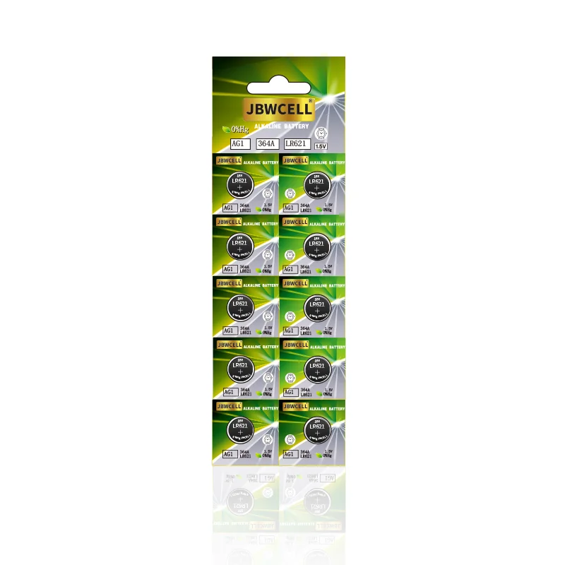 1.5V AG Series Button Cell Battery LR621 Ag1 For Watch