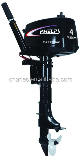 Yamabisi two stroke 4hp gasoline outboard engine with long or short shaft