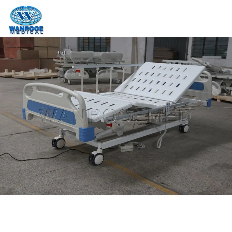 BAE303 медицинская Регулируемая электрическая портативная Больничная кровать для кормления с 3 кривошипами