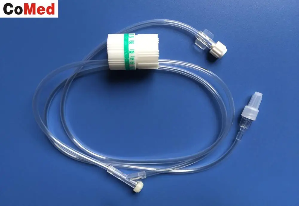 Disposable luer lock extension tube with Y connector