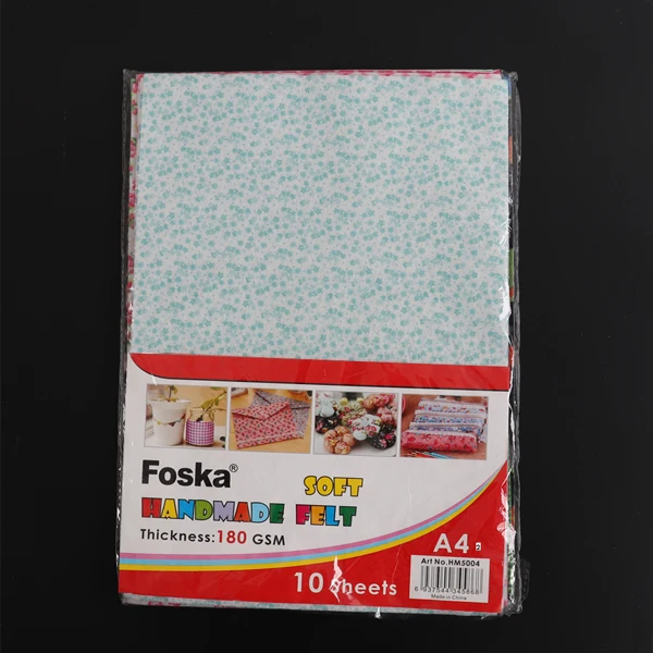 
Foska High Quality Soft Design Printed Handmade Felt 