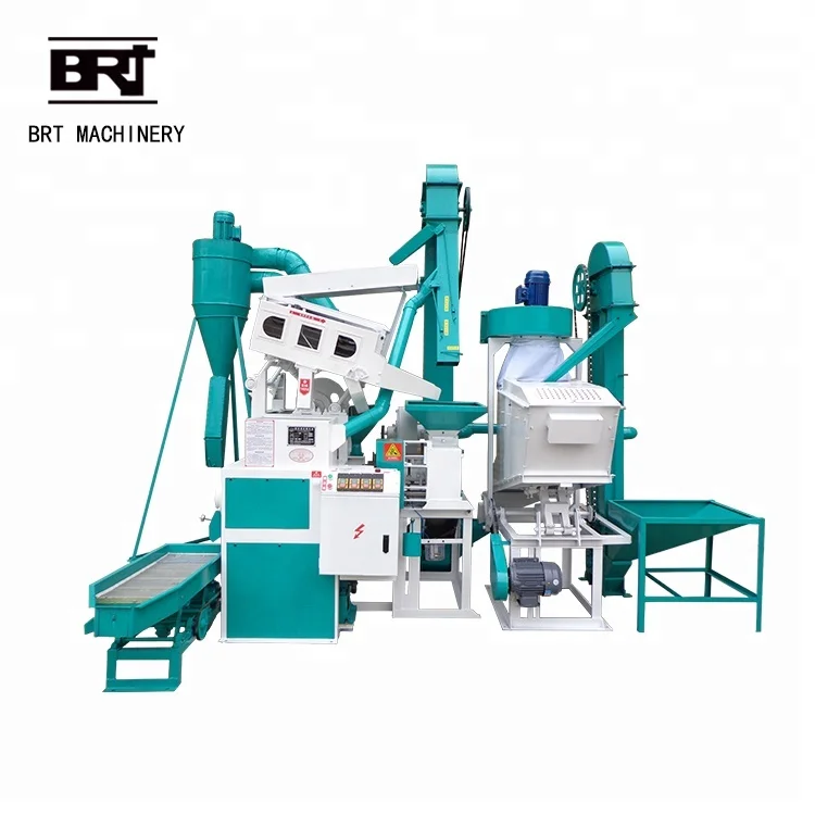Rice processing machine price mini rice mill plant modern automatic