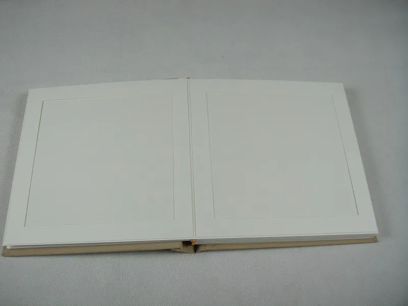 Fancy handmade fabric/linen/ leather photo album /wedding album with customized design