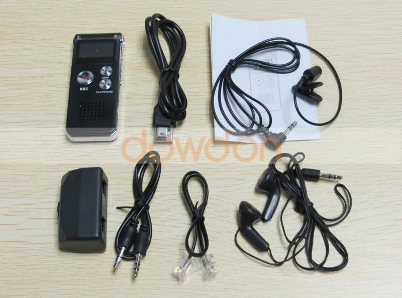 8GB 4GB Multi Function Digital Voice Recorder With LCD Screen