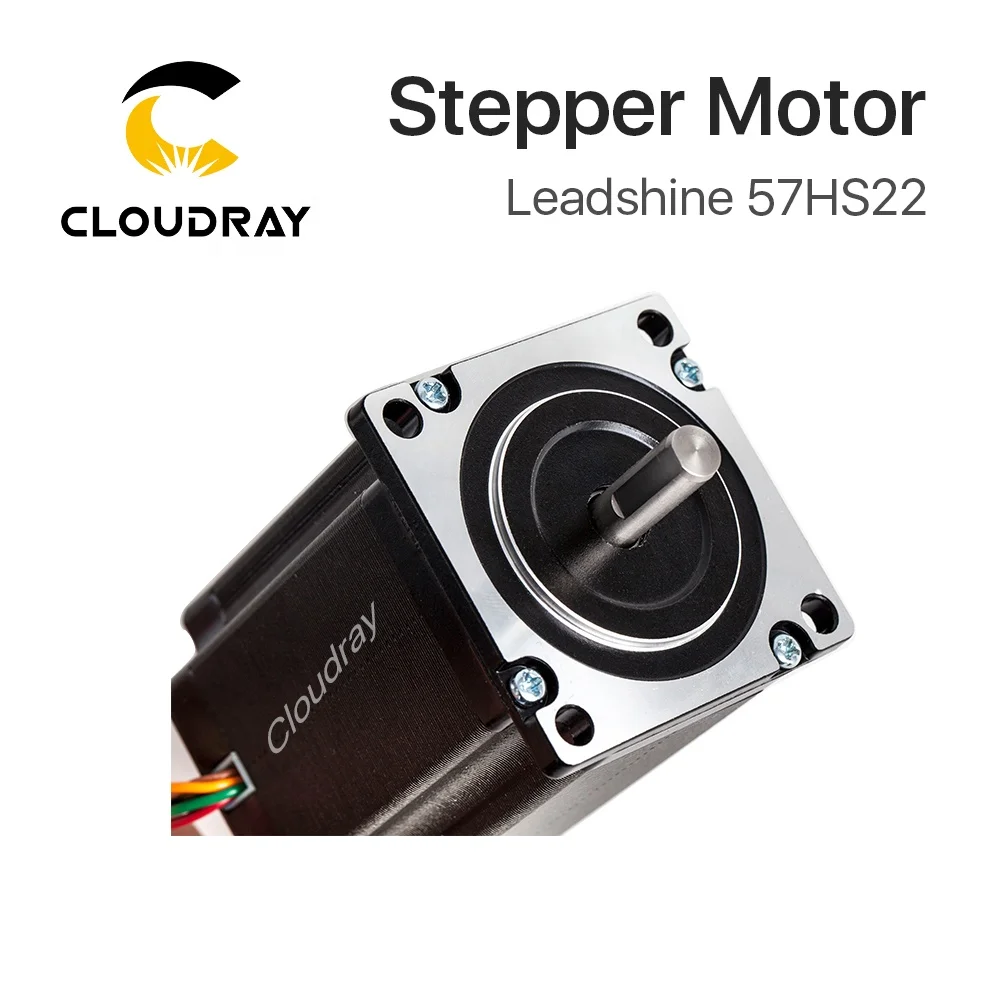 Cloudray China Leisai 2-Phase Nema 23 Stepper Motor 220v Gear Motor Laser Spare Parts