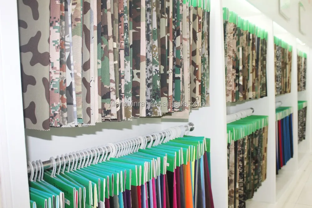  Полихлопчатобумажная ткань с камуфляжным принтом для защиты от УФ-излучения