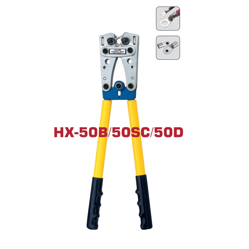 HX-120B Copper tube terminal crimping tool cable lugs heavy duty crimping tool