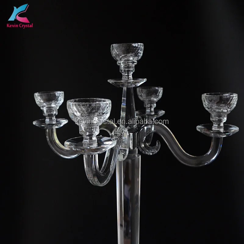 crystal wedding candelabra table centerpieces