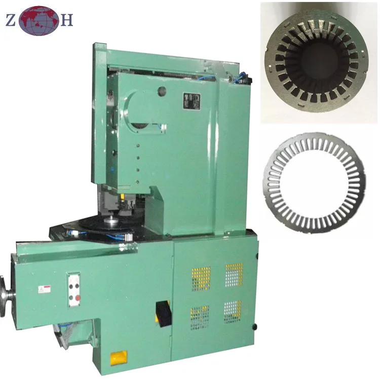 High speed automatic motor lamination notching machine for stator rotor