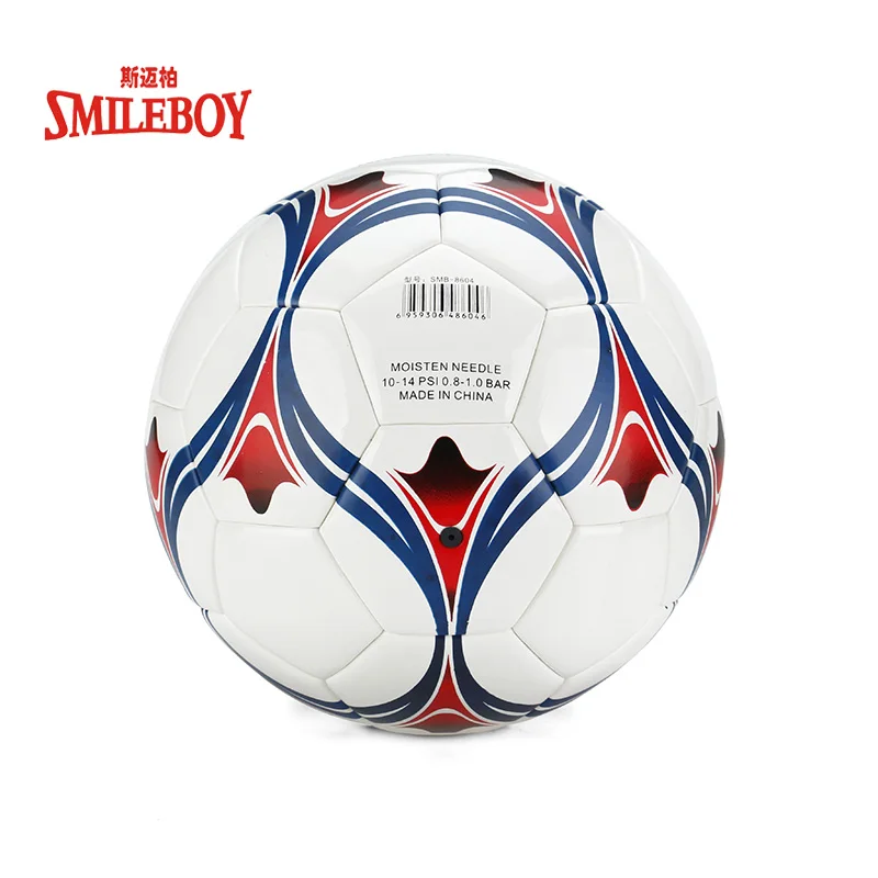 High quality machine stitched match soccer ball in cheap price with logo customized
