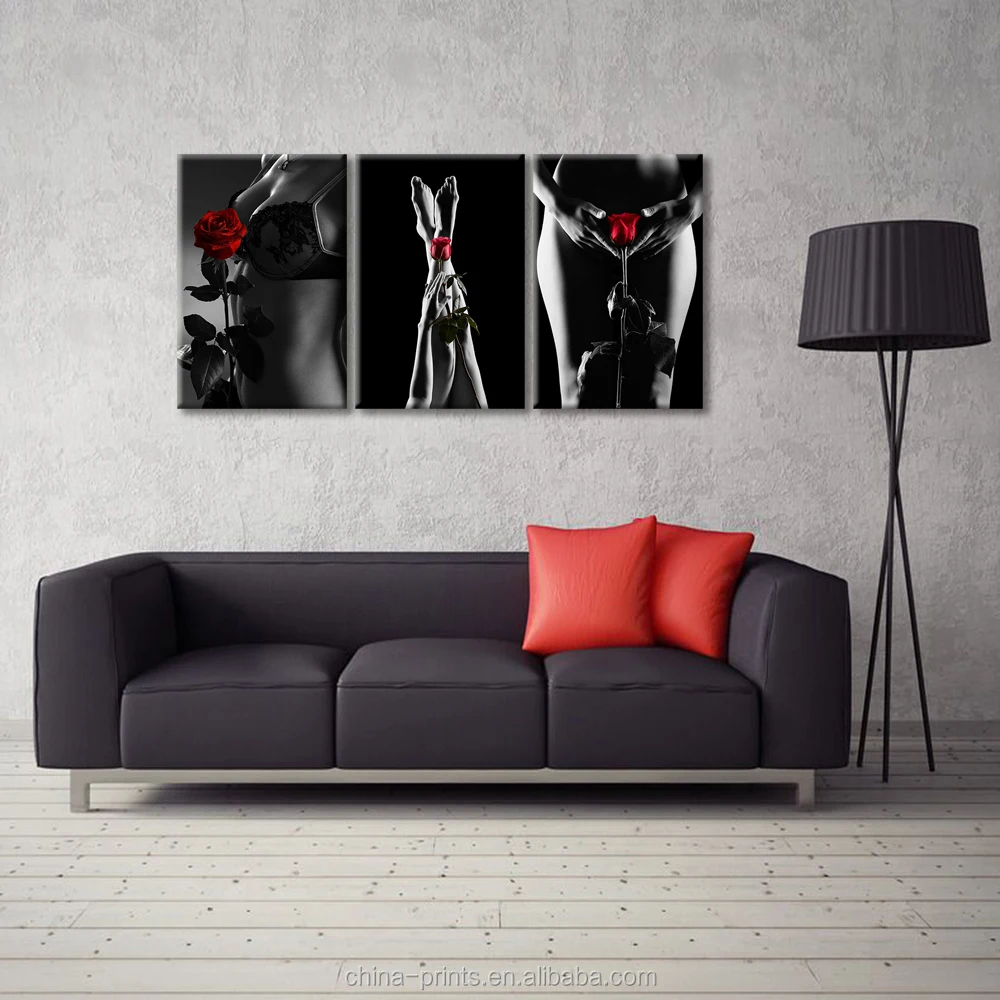 Nude Sexy Girls Pictures Canvas Prints HD Figure Photo Prints for Wall Decoration Vogue Canvas Printing Ready to Hang Room Decor