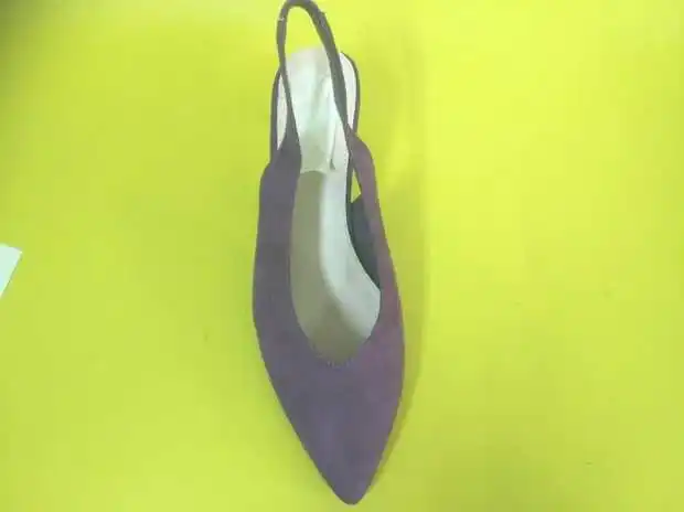 Ladies pointed toe middle heel sandal plastic shoe lasts 4.5cm