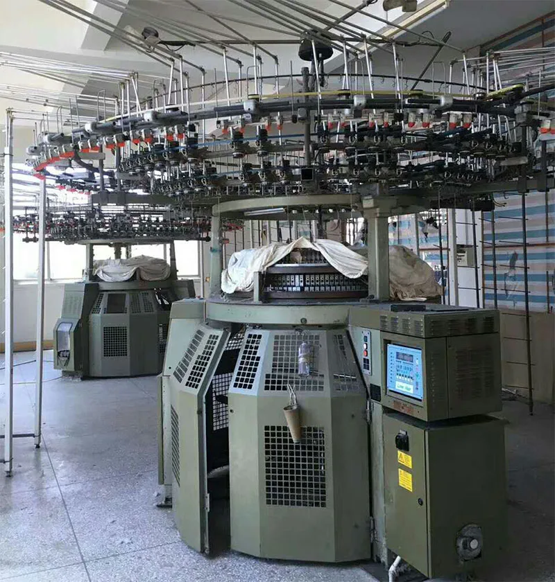 
 used terrot mayer&cie pailung single jersey and double jersey rib interlock circular knitting machine  
