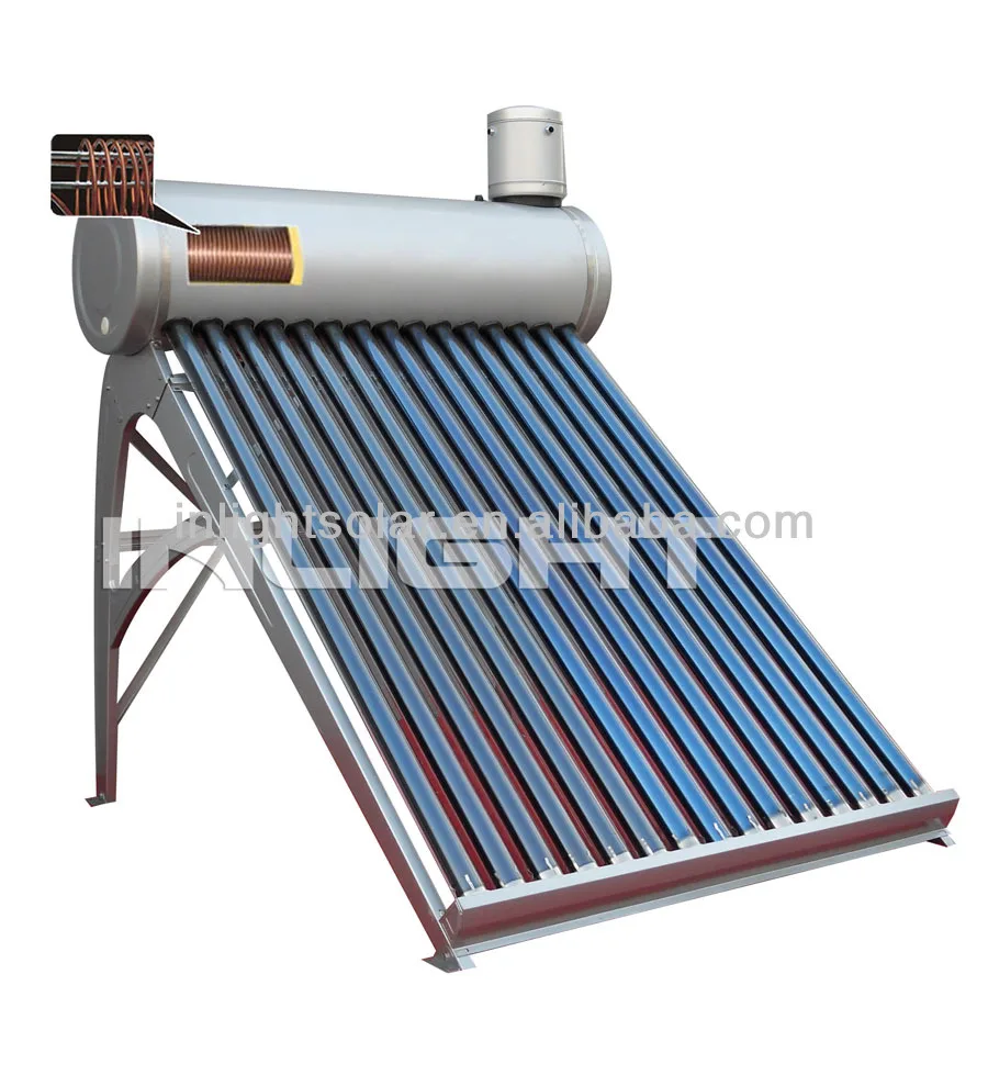 Integrated Preheat Copper Coil Solar Water Heater